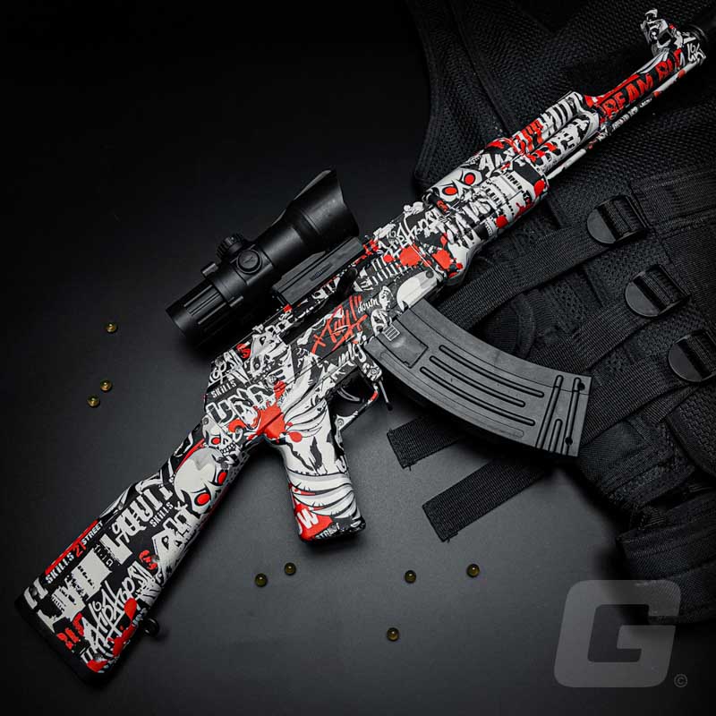 AK-47 Gel Blaster red