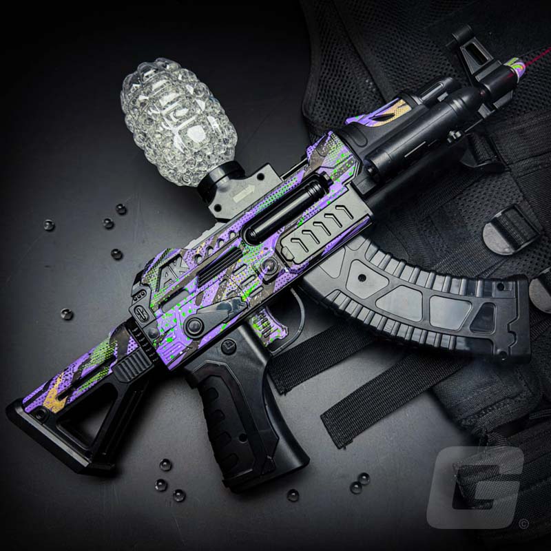 AKM Gel Blaster purple