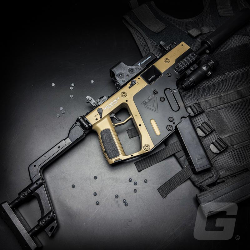 Kriss Vector Gel Blaster brown